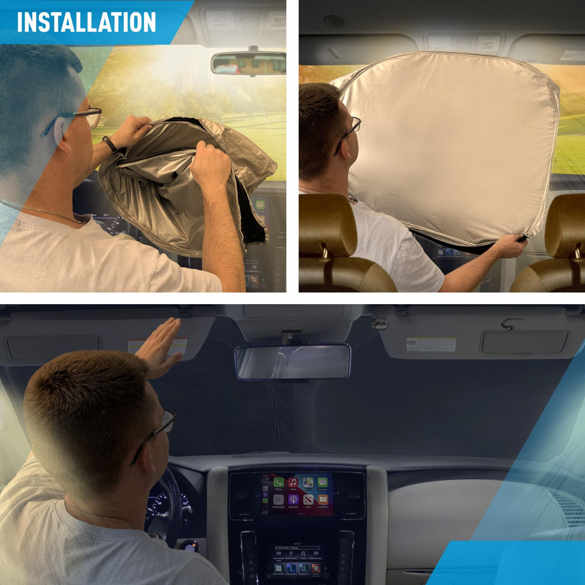 Windshield Sun Shade for ES 2019 (For Lexus ES 19-25)