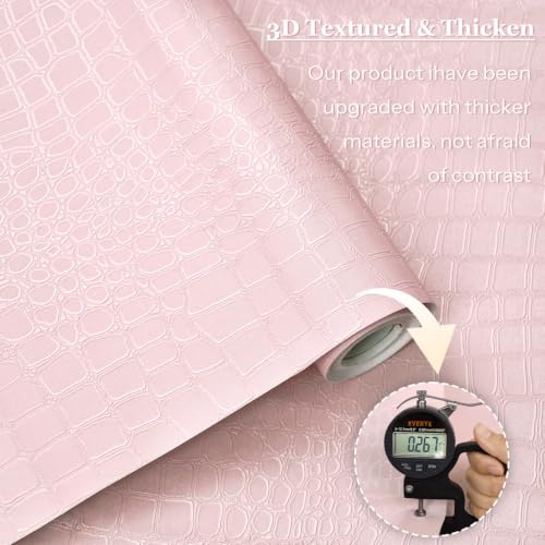 Pink Wallpaper Peel and Stick Crocodile Wallpaper