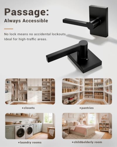 Interior Door Handles Long Plate Design