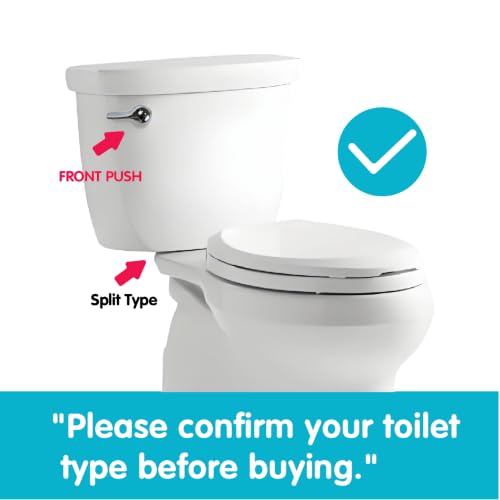 Complete Toilet Tank Flapper Replacement Kit With Chain