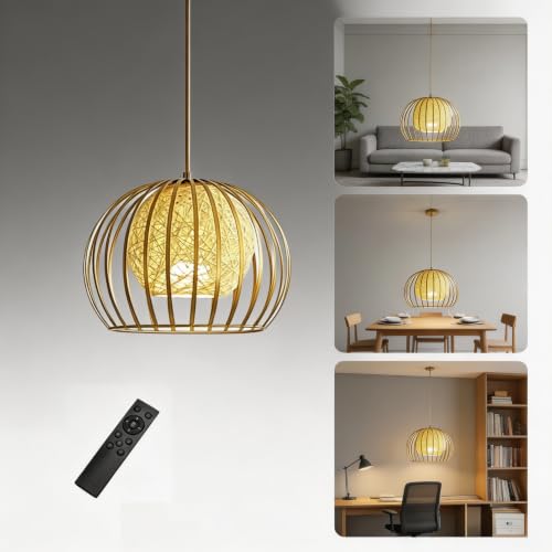 Modern Pendant Light Fixtures Height Adjustable Chandelier for Living Room Kitchen Island Hallway