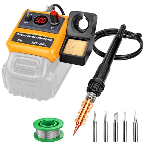 Cordless Soldering Iron for Power Tool Battery