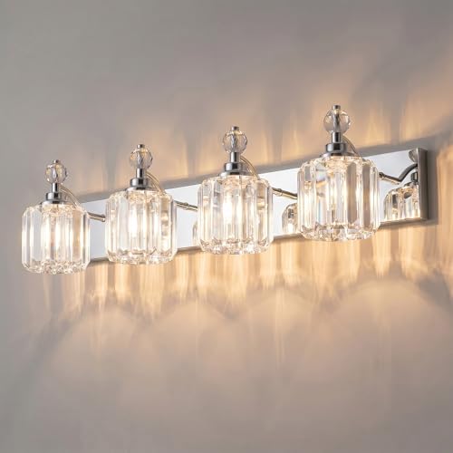 Modern Crystal Bathroom Vanity Lights