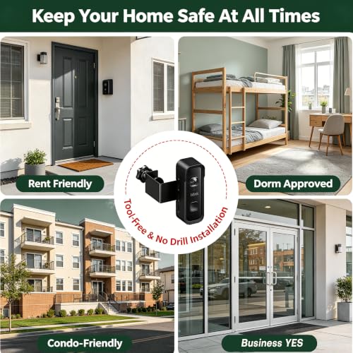 Anti Theft Ring Encased Door Mount Bracket for Blink New Battery Doorbell 2K+