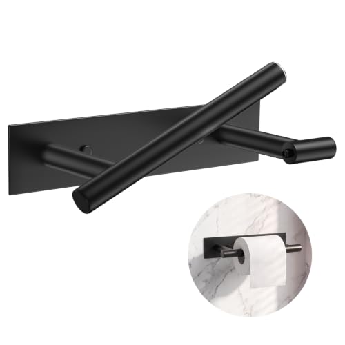 Matte Black Toilet Paper Holder
