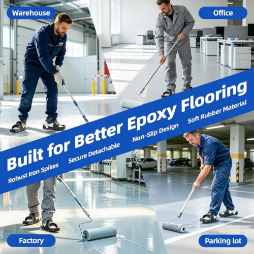 Epoxy Shoes Spike Shoes for Epoxy Flooring Coating
