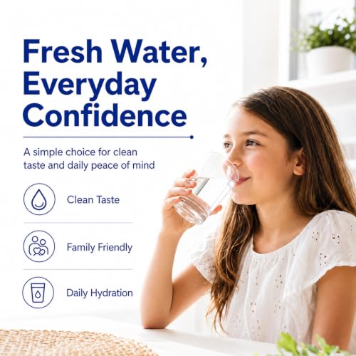 Water Filter Cartridges Replacement for Brita Pitchers & Dispensers