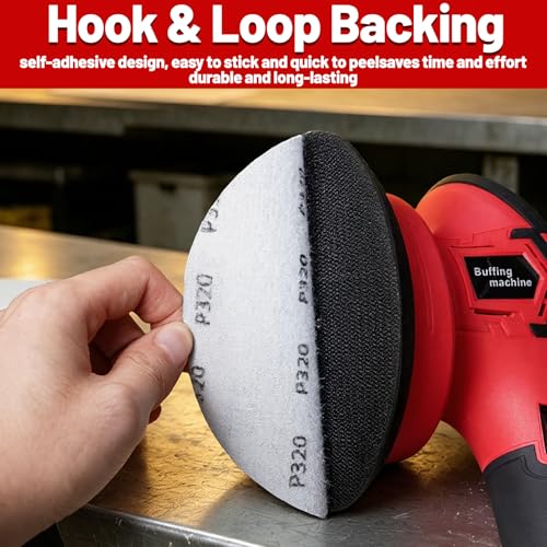 Sanding Discs 5 inch Hook and Loop Wet Dry Sandpaper