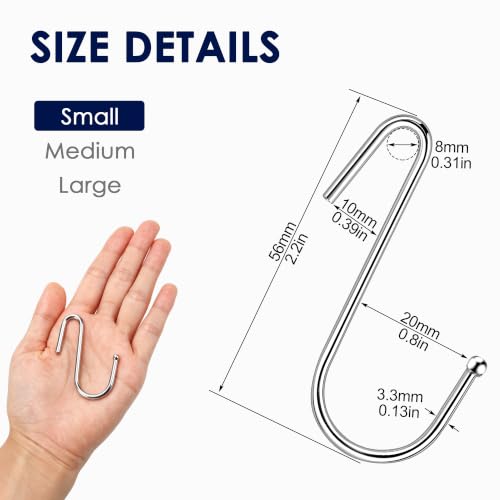 S Hooks for Hanging