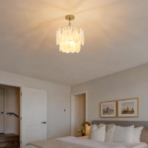 Modern Large Crystal Glass Chandelier