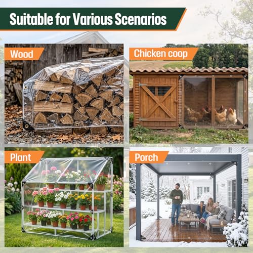 Clear Tarps Heavy Duty Waterproof