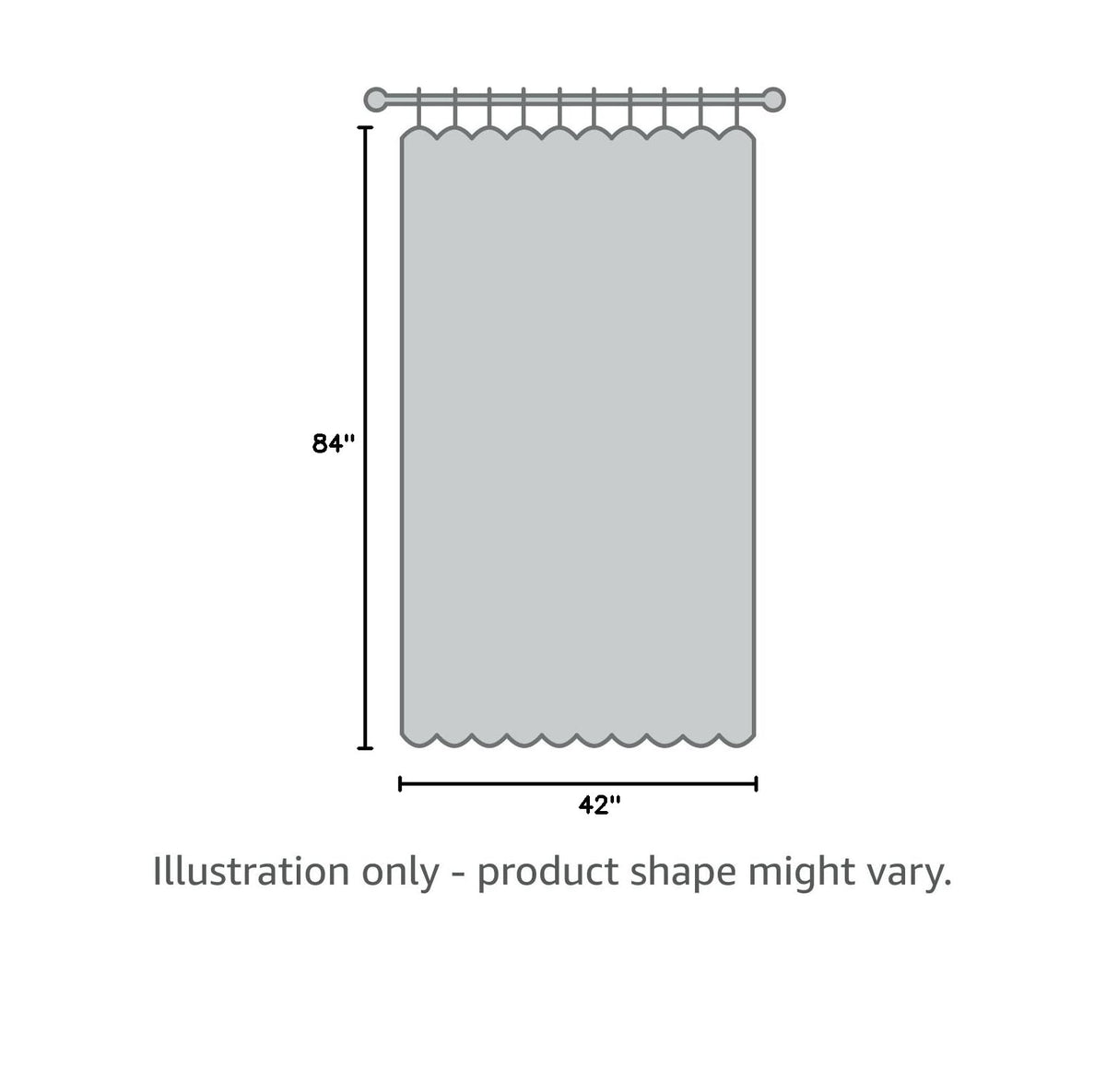 100% Blackout Linen Curtains for Bedroom 42x84 Inches Dusty Blue (Dusty Blue / 42"W x 84"L (Pack of 2))