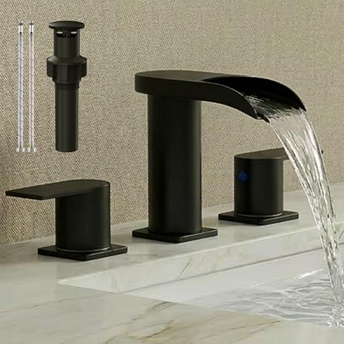 Square Waterfall Faucet 3 Hole