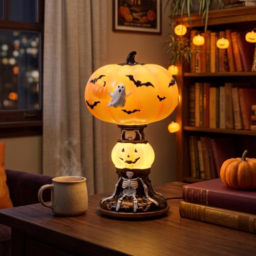 Handmade Halloween Painted Lamp