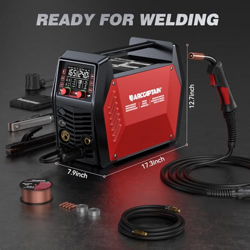 MIG165 Pro MIG Welder Machine 165A 120V 240V 6