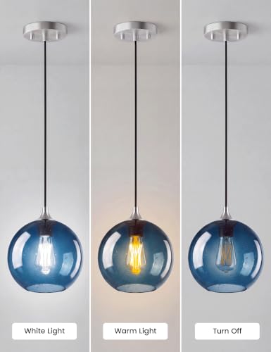 Pendant Lights Kitchen Island 1 Pack (Blue / 1 Pack)