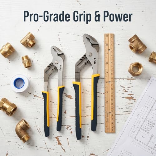 2 Piece Groove Joint Pliers Set (10 Inch & 12 Inch / Groove Joint Pliers)