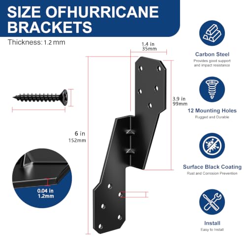Hurricane Straps Tie Brackets