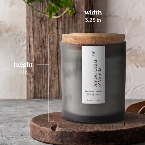 Luxury Beeswax Candle 10oz