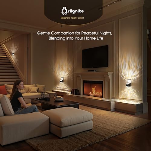 Night Light Night Lights Plug into Wall (Black)