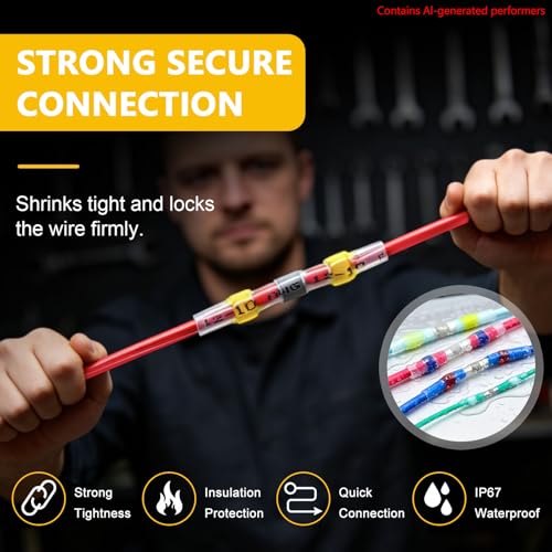 Heat Shrink Solder Seal Wire Connectors Kit