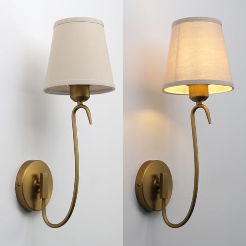 Hardwired Wall Sconces Set of 2