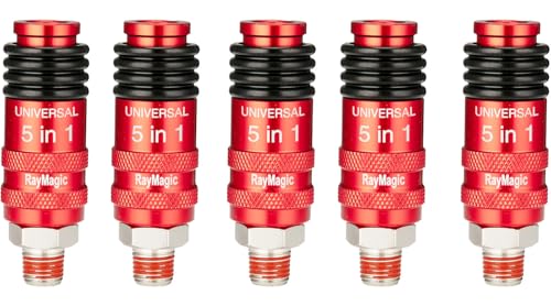 Upgraded 5IN1 Universal Quick Industrial Connect Coupler