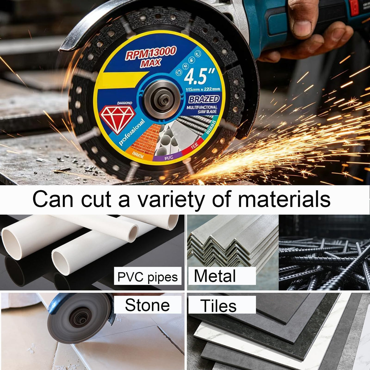 5 Pack Diamond Blades