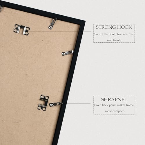 16x24 Picture Frame Set of 3 (Black / 16x24)