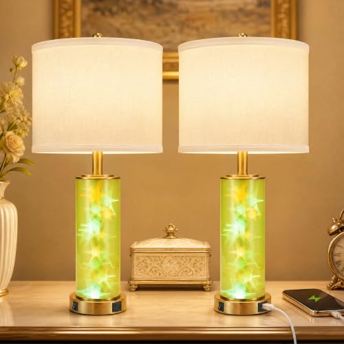 Modern Bedside Table Lamps with Color