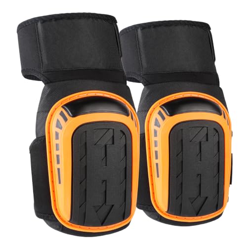 Professional Work Knee Pads with Thick Foam Cushioning & Soft Gel Core