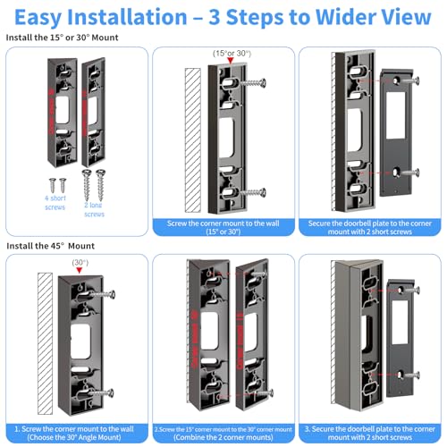 Angle Mount for Doorbell