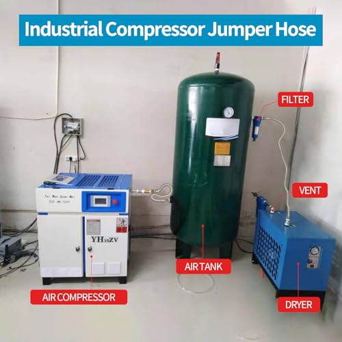 Industrial Grade Compressor Jumper Hose