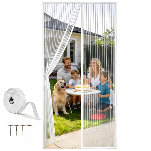 Magnetic Screen Door Mesh