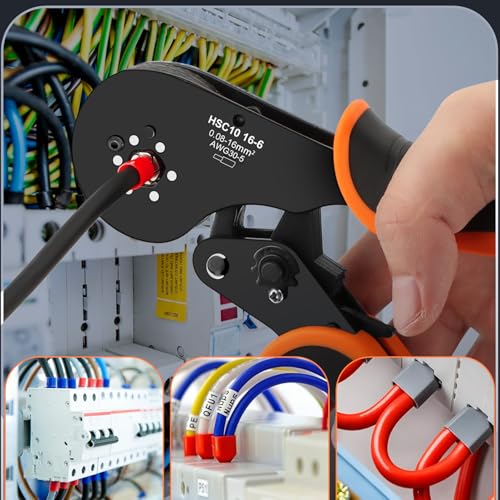 Ferrule Crimping Tool Kit with 1800PCS Connectors