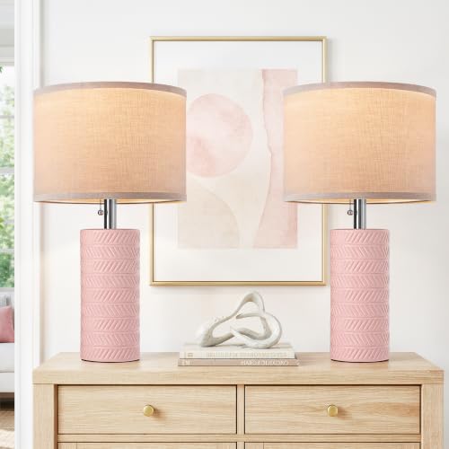 Modern Ceramic Table Lamps Set of 2