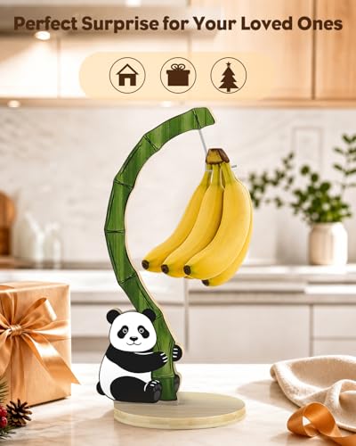 Panda Shape Banana Holder Stand (Panda Shape)