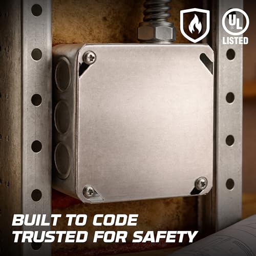 4x4 Electrical Junction Boxes with Covers