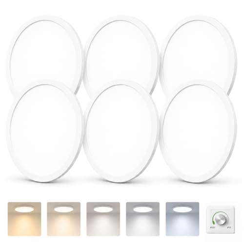 Dimmable LED Flush Mount Ceiling Light Fixtures