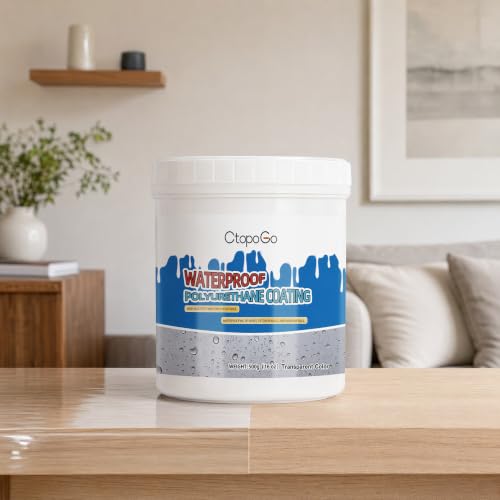 Water Based Crystal Clear Polyurethane Gloss Finish