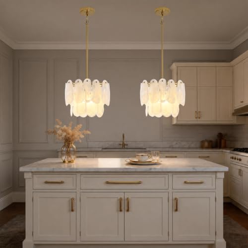Modern Large Crystal Glass Chandelier