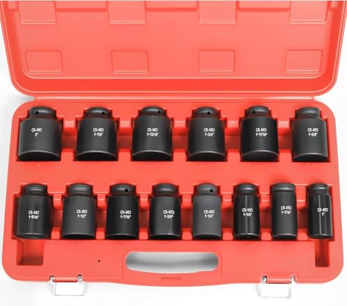 3 4 Inch Drive Deep Impact Socket Set