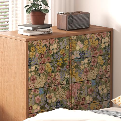 Vintage Peel and Stick Wallpaper Floral Contact Paper