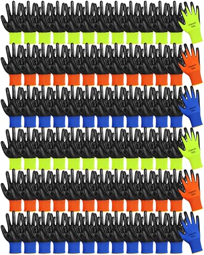 Pairs PU Coated Work Gloves Bulk