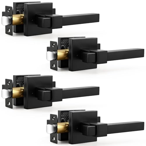 Door Handle Heavy Duty Square Reversible Door Lock