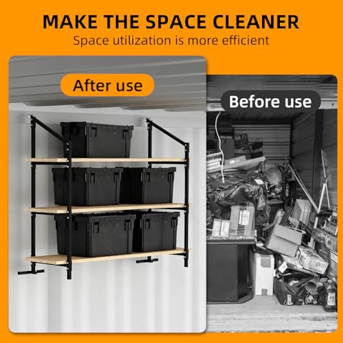 Shipping Container Shelf Brackets 2 and 3 and 4 Pack