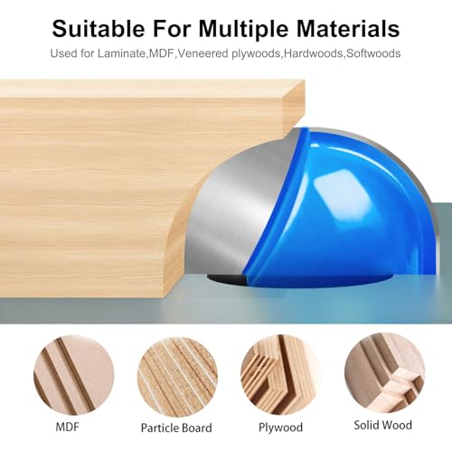 8pcs Core Box Router Bit Set