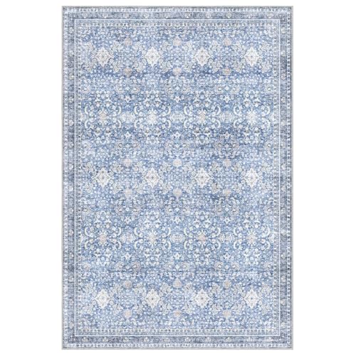 4x6 Area Rugs (Blue / 4' x 6' (Rectangular))