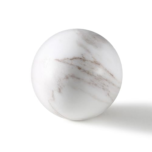 Natural Marble Round Cabinet Knobs