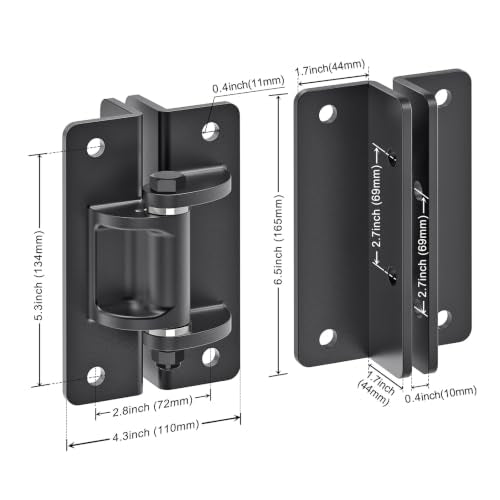 Heavy Duty Gate Hinges for Farm & Driveway Gates